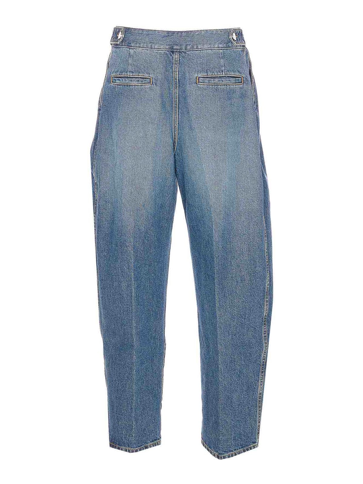 Alaïa Denim Jeans In Blue