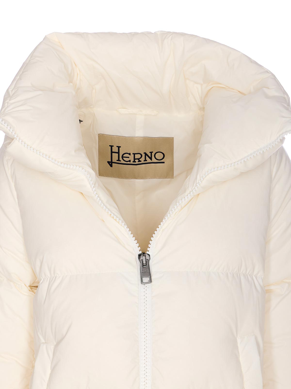 Herno A-shape Down Jacket In White