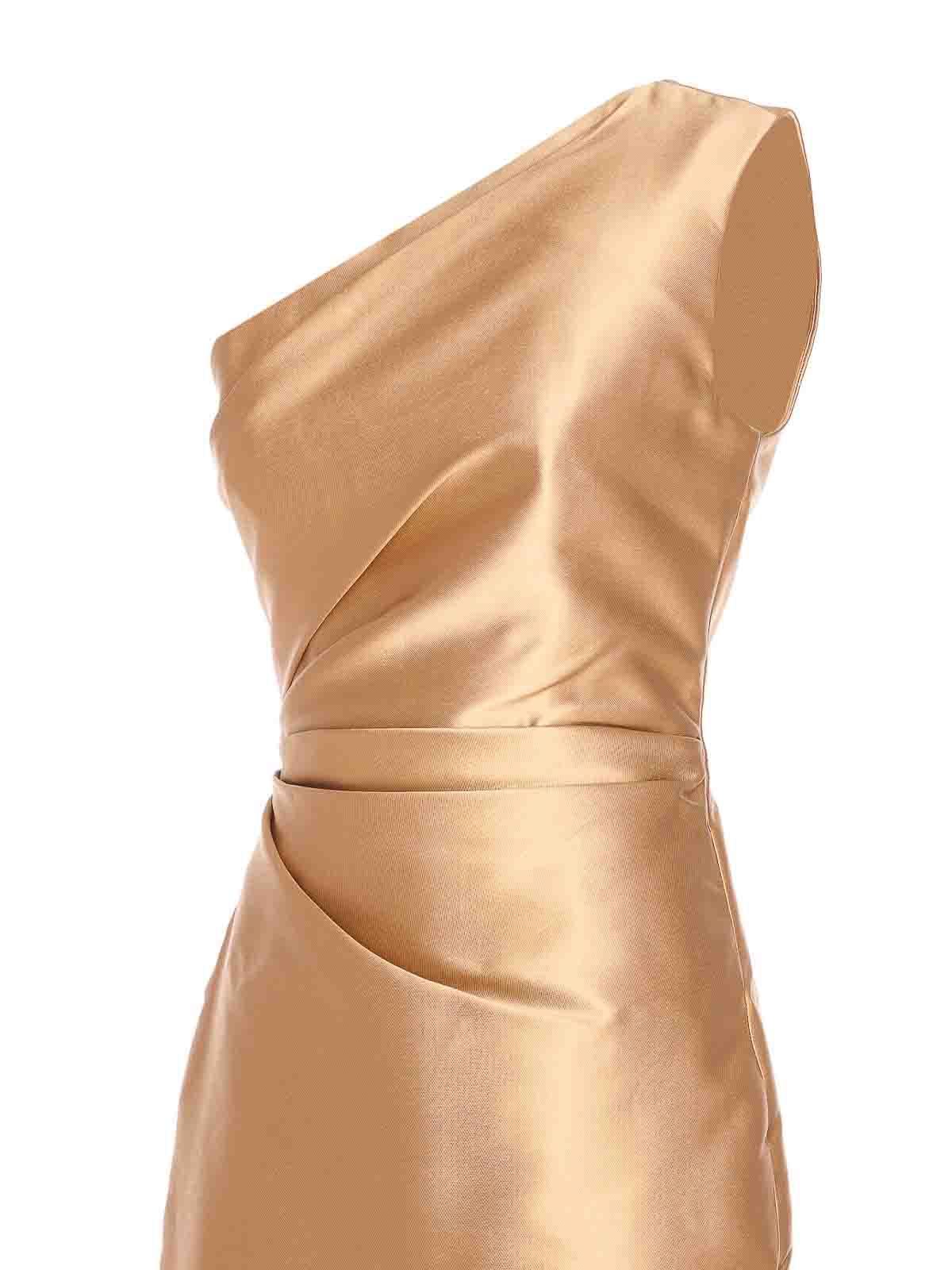 Solace London Kira Maxi Dress In Gold