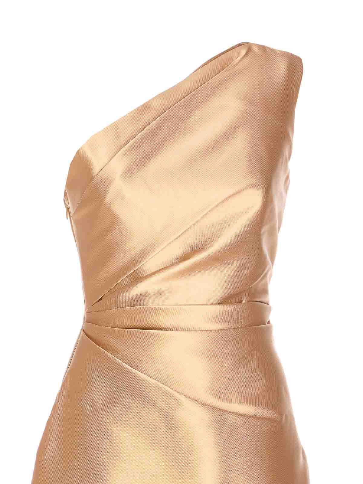 Solace London Kira Maxi Dress In Gold