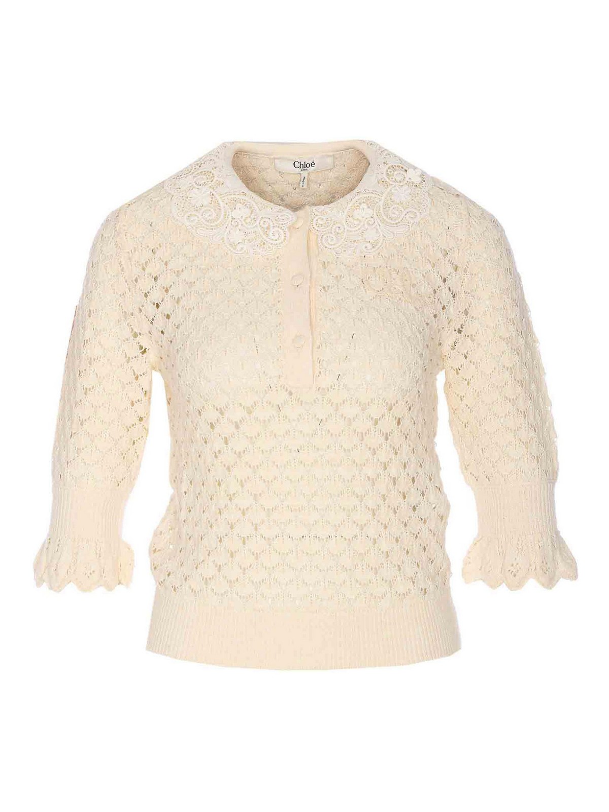 Chloé Cardigan In White