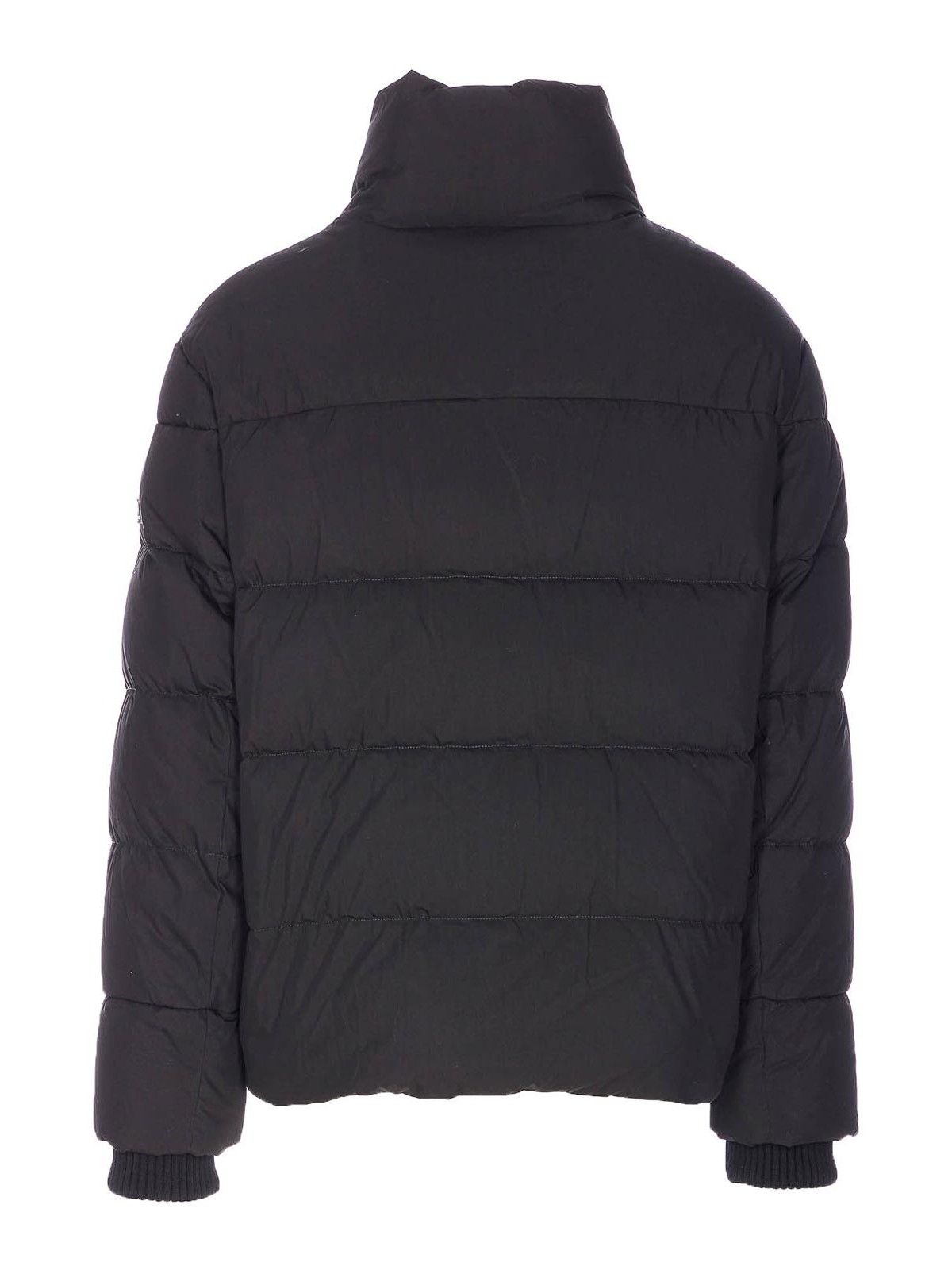 Tatras High Neck Quilted Jacket Pockets In Black
