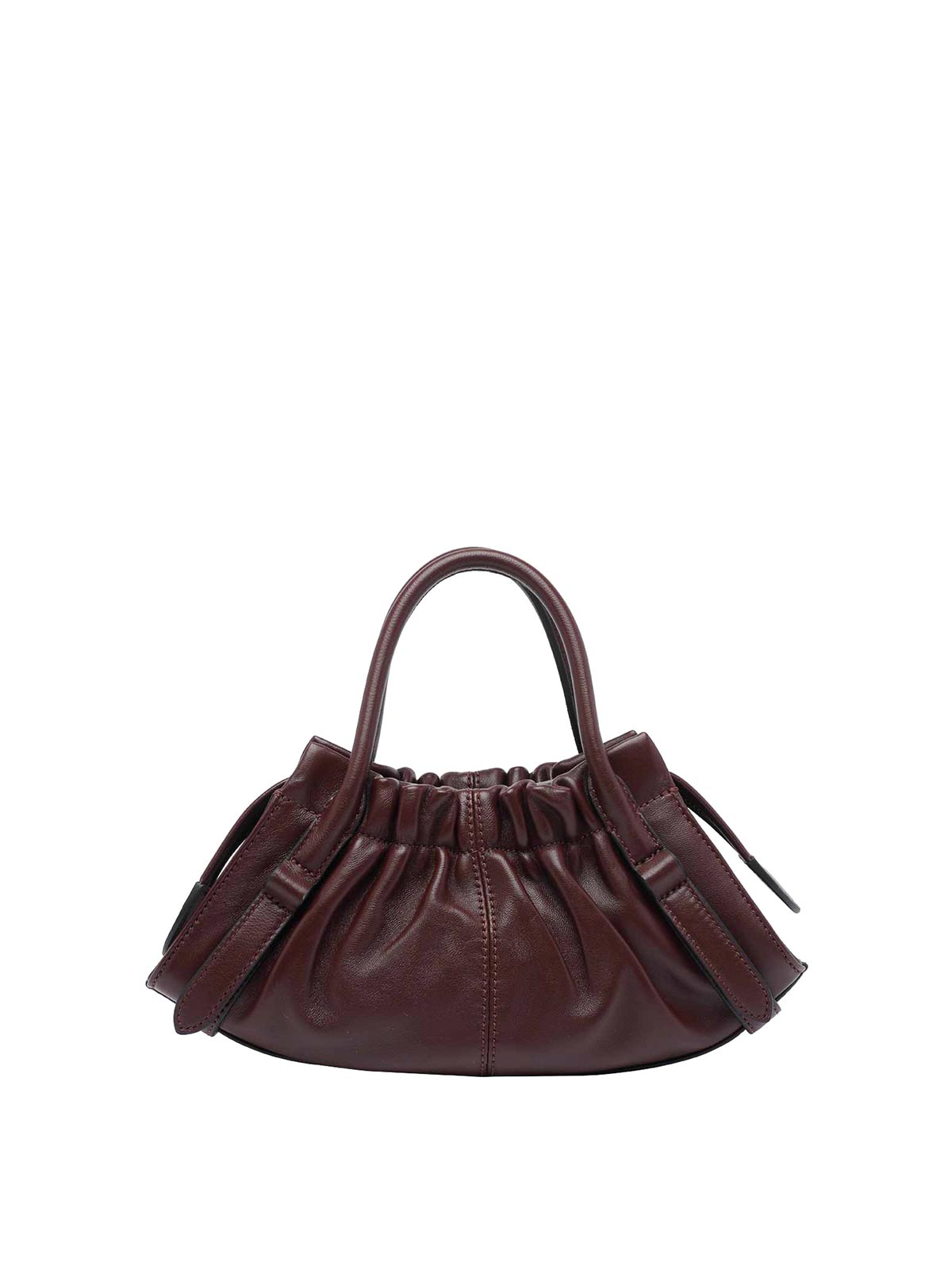 Marc Jacobs The Cristina Small Satchel Dark Plum In Purple