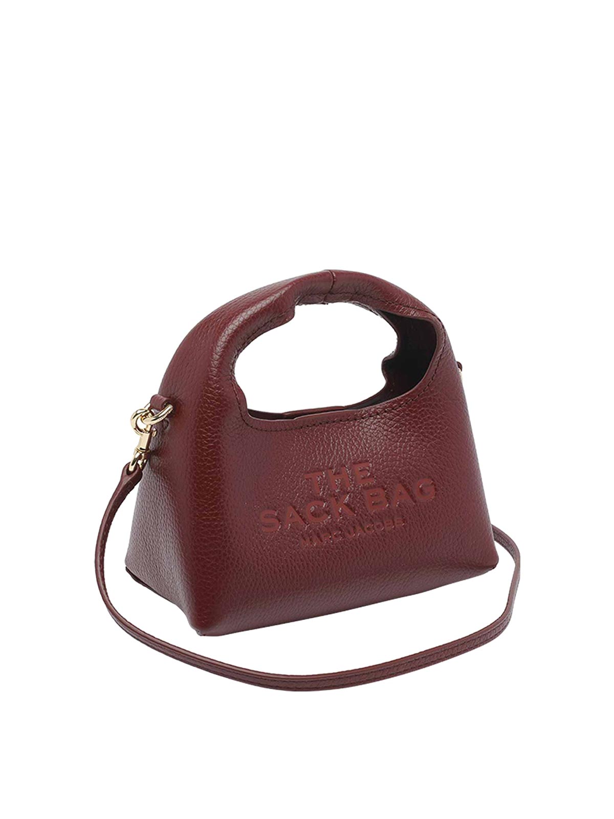 Marc Jacobs The Micro Crossbody Sack Bag In Red