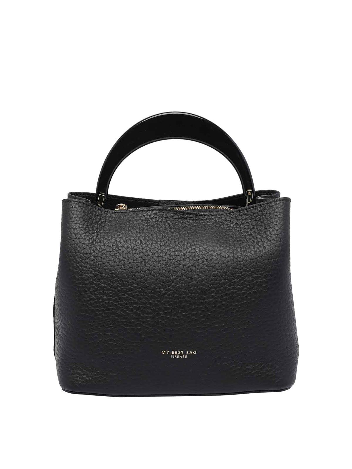 My Best Bag Logo Handbag In Black
