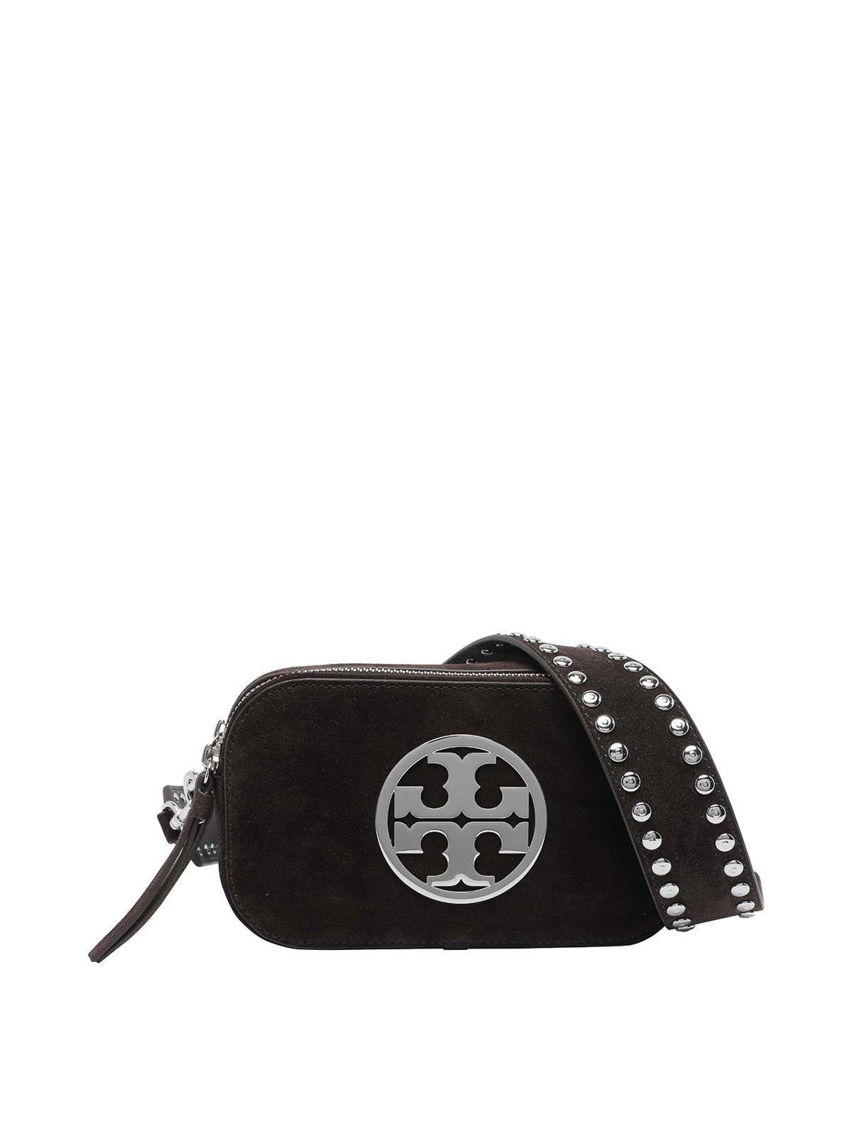 Tory Burch Miller Mini Crossbody Bag In Brown