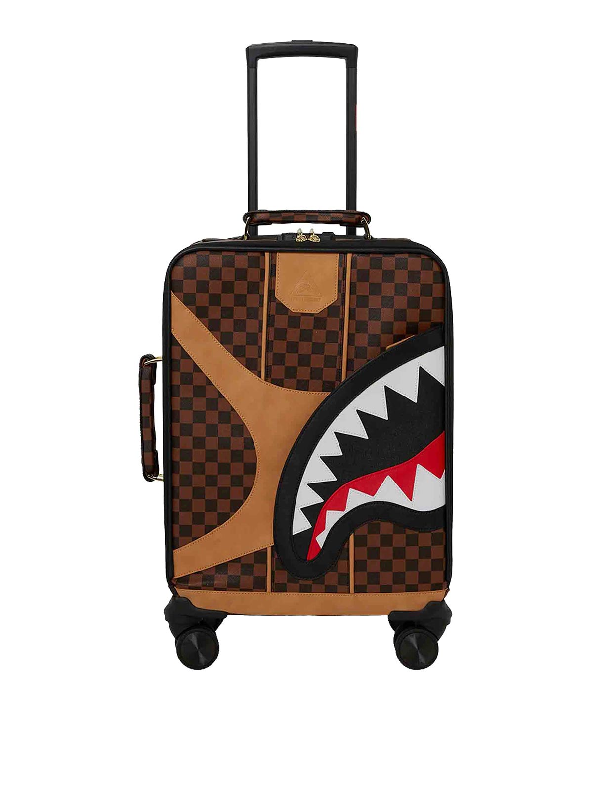 Sprayground Hennyville Suitcase In Brown
