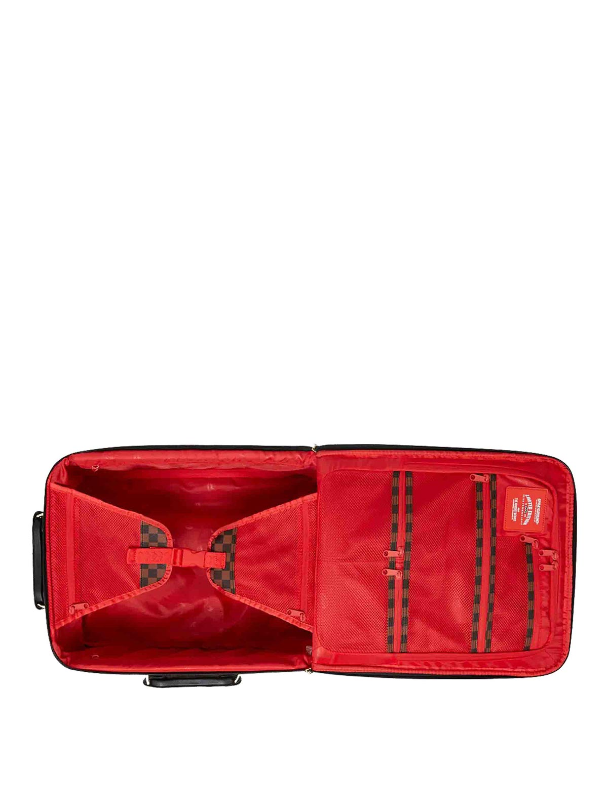 Sprayground Hennyville Suitcase In Brown