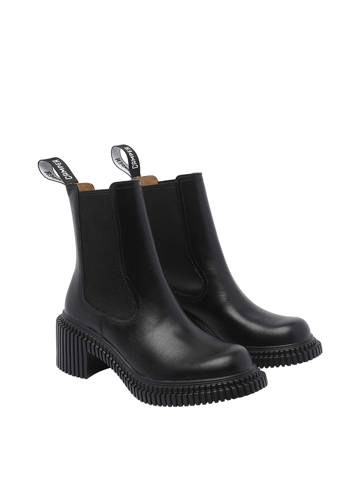 Camper Pix London Medium Bootie In Animal Print