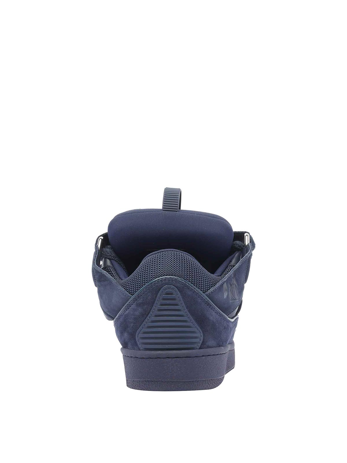 Lanvin Lace-up Low-top Sneakers In Blue