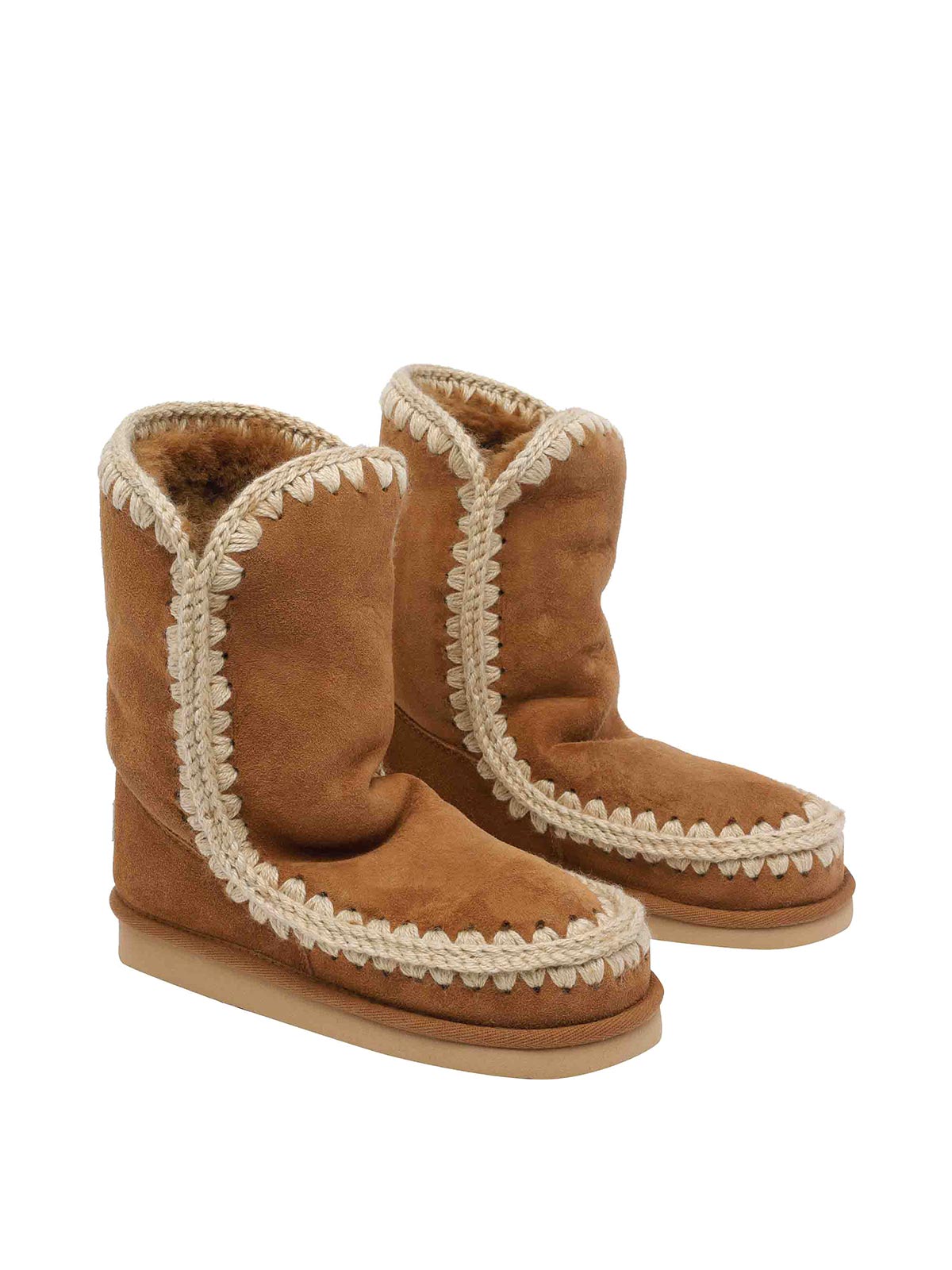 Mou Suede Eskimo 24 Boots In Blue