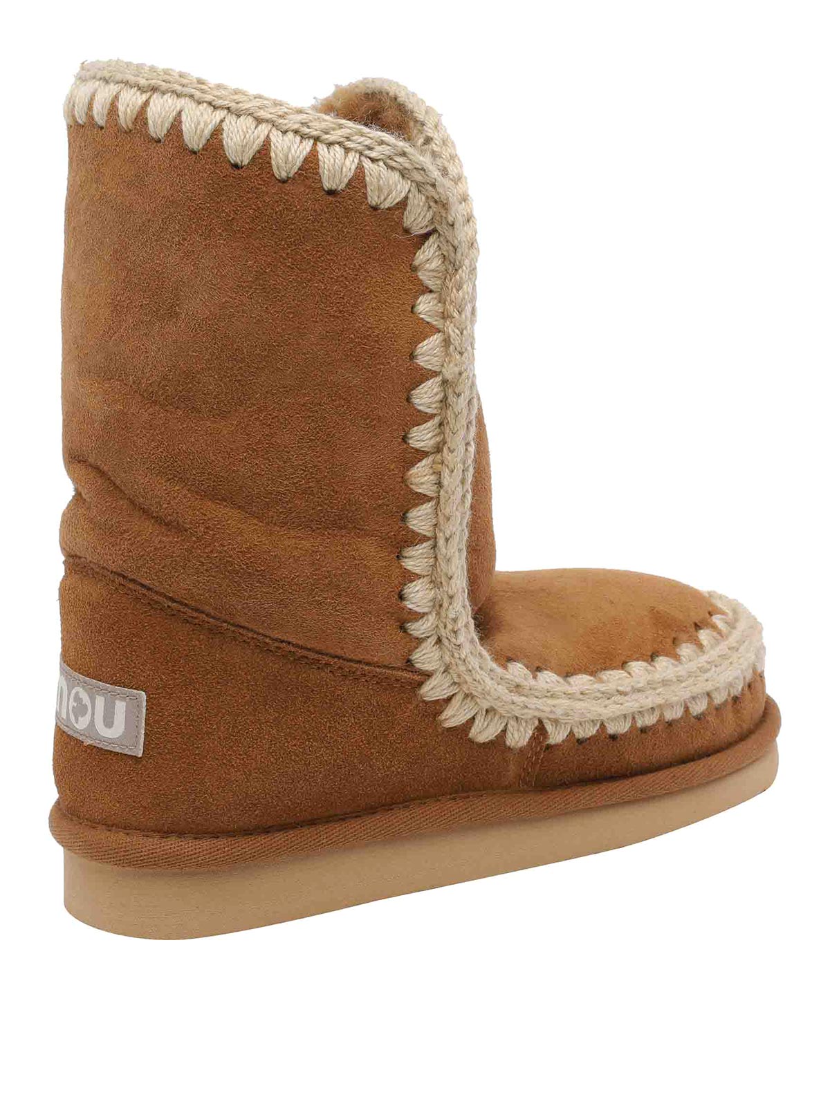 Mou Suede Eskimo 24 Boots In Blue