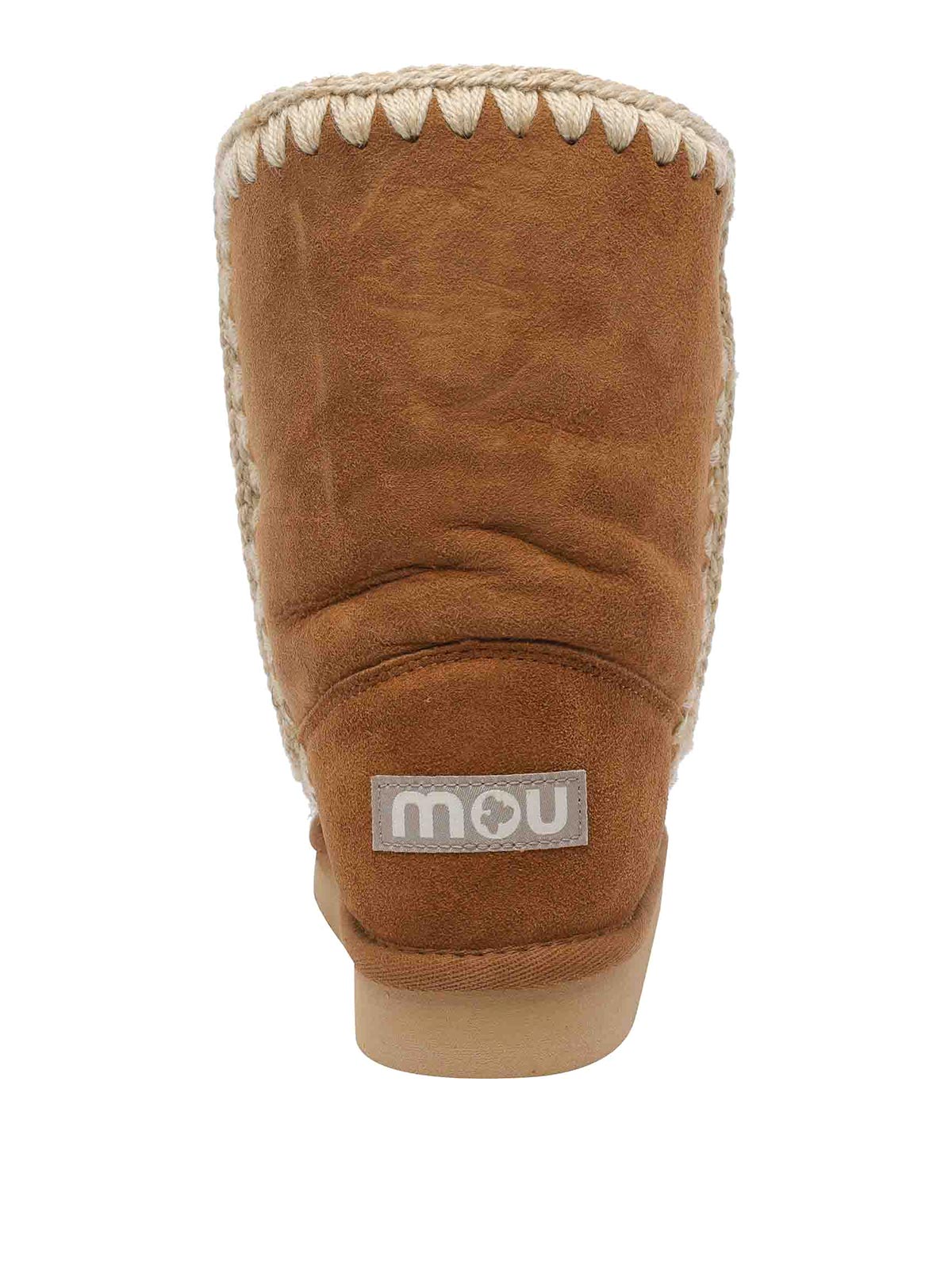 Mou Suede Eskimo 24 Boots In Blue