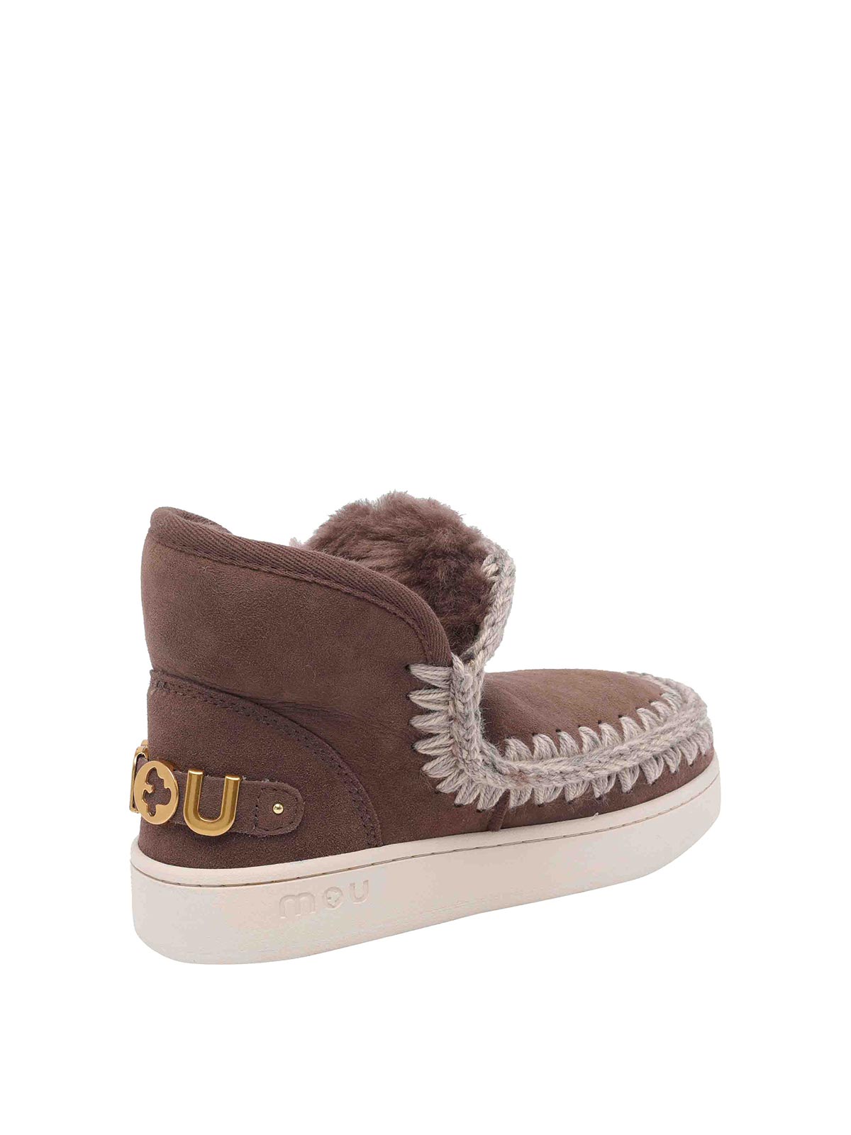 Mou New Eskimo Booties In Brown