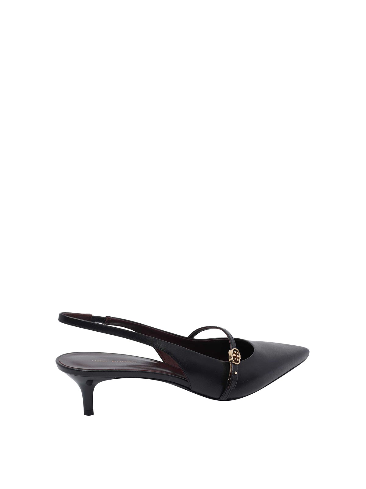 Tory Burch Double T Buckle Slingback In Multi