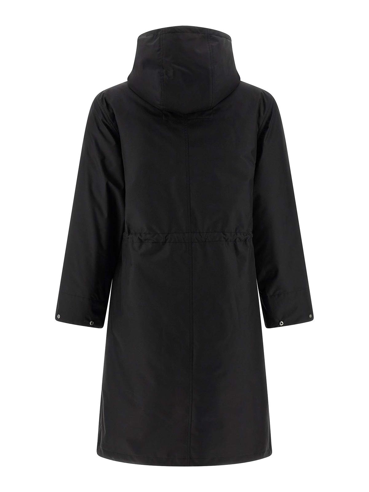 Yves Salomon 2-in-1 Parka Puffer Jackets Black In Black