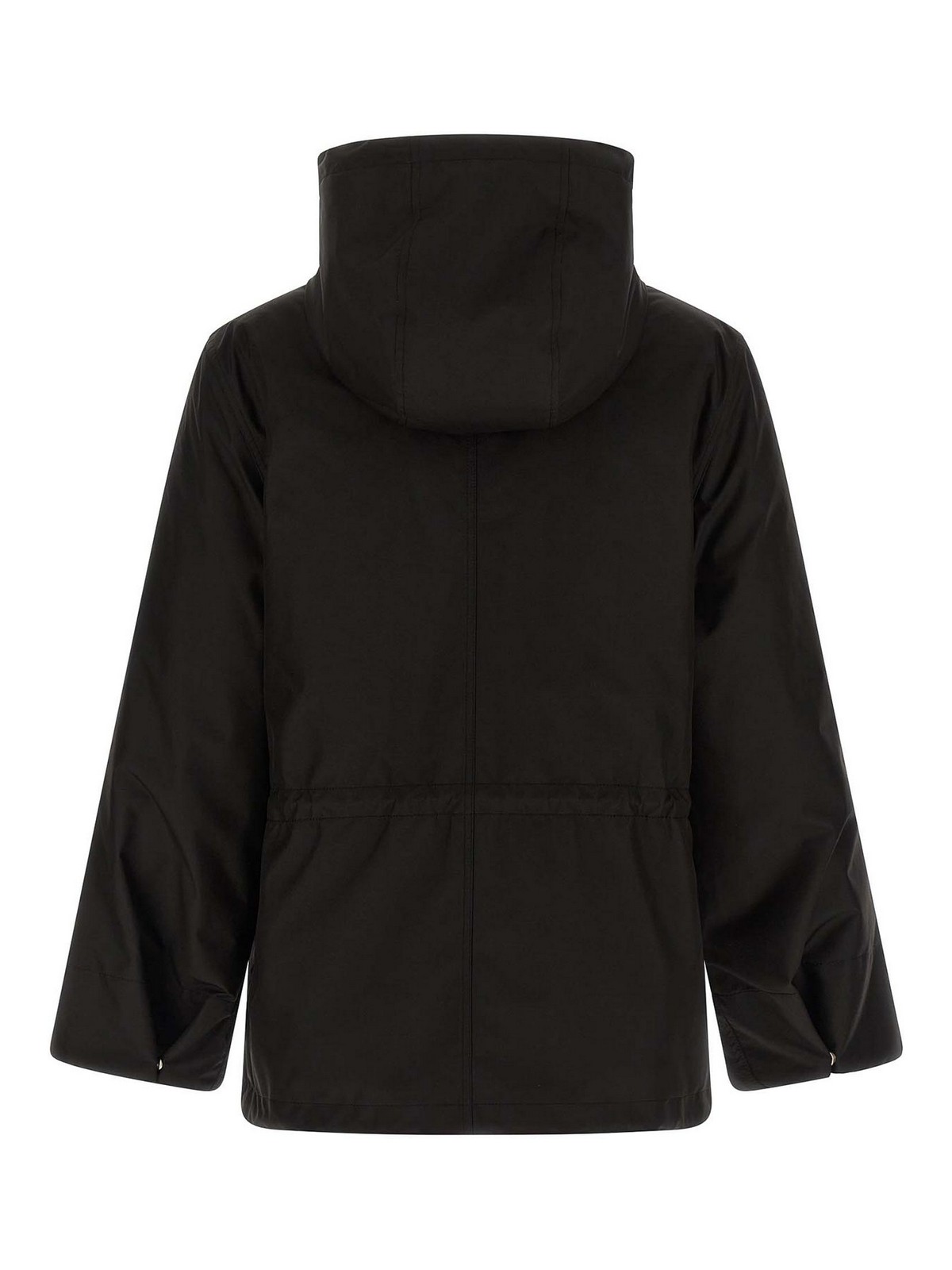 Yves Salomon Technical Black 2-in-1 Parka With Removable Mink Fur Lining In Black