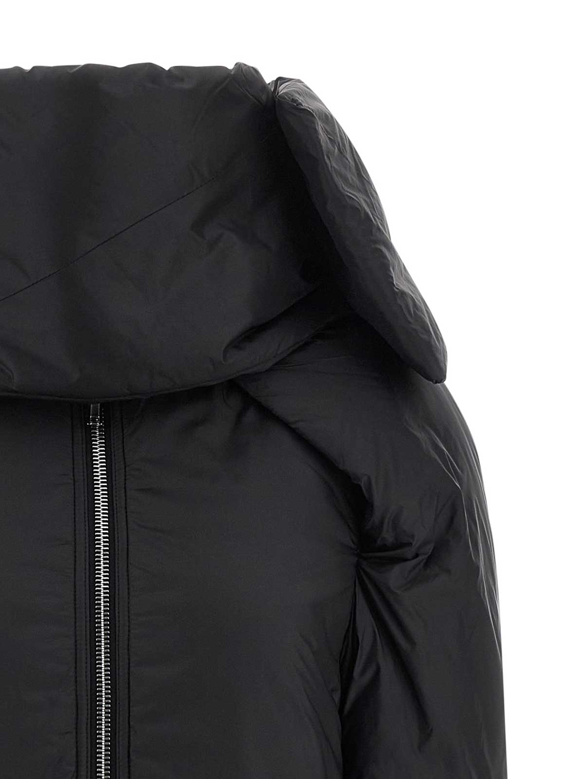 Drkshdw Convertible Down Jacket In Black