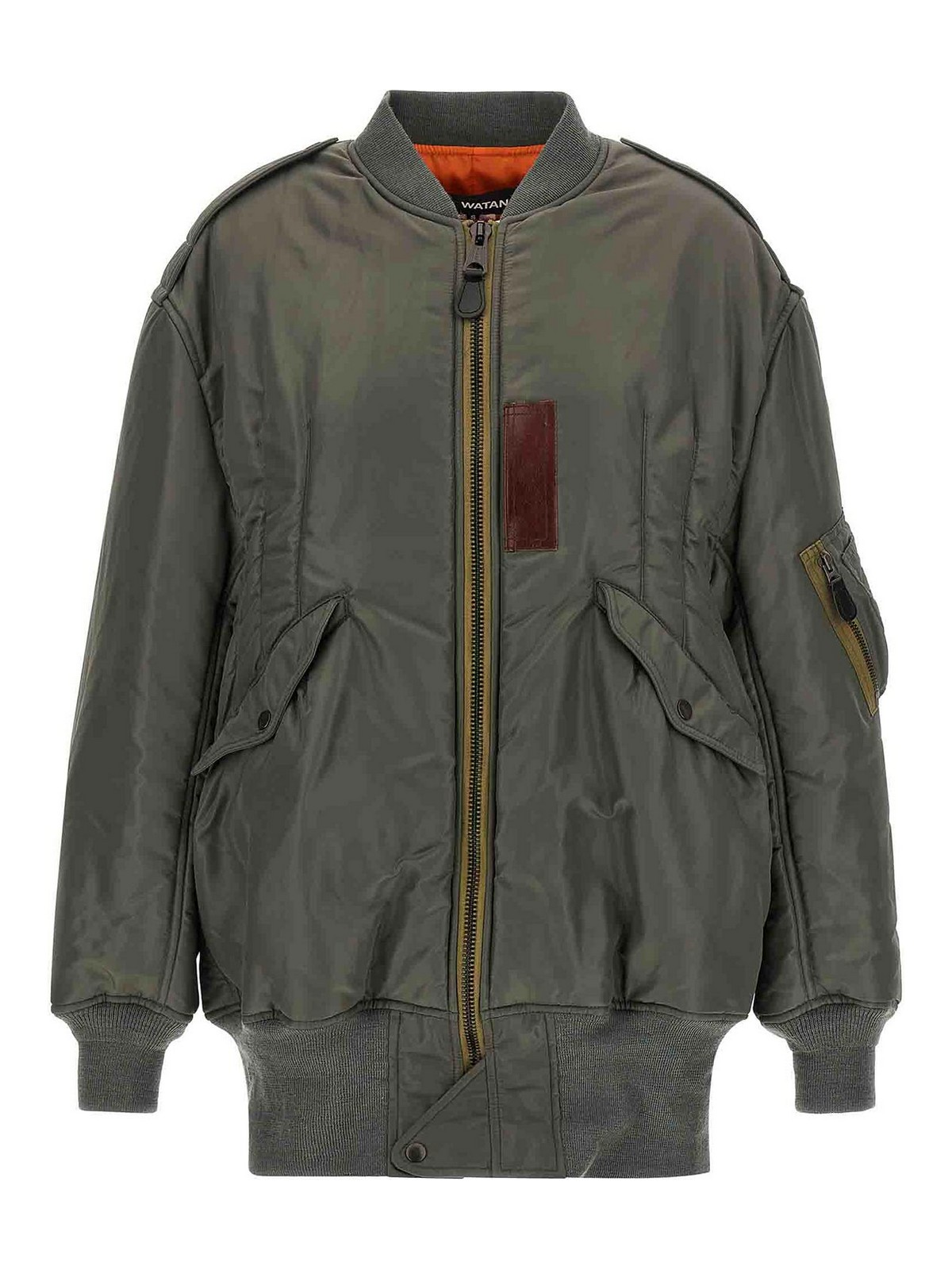 Junya Watanabe Zippered Long-sleeved Casual Jacket In Green