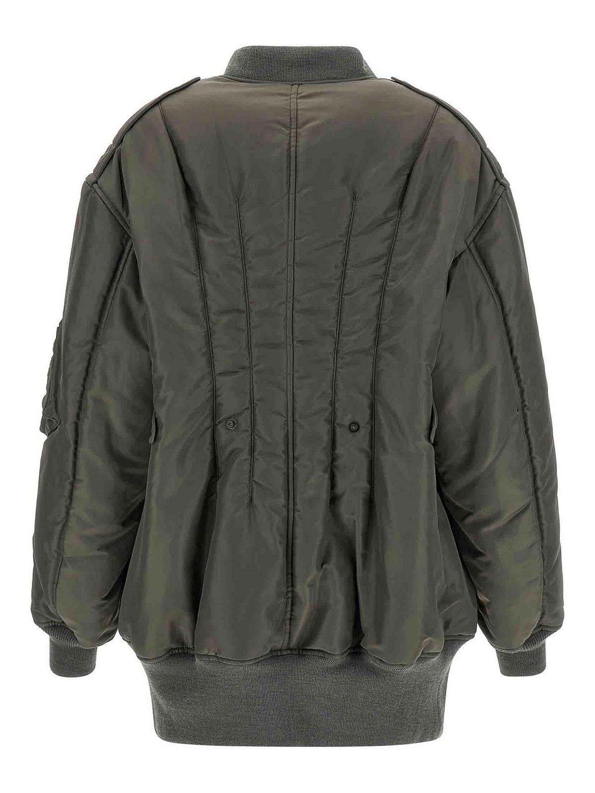 Junya Watanabe Zippered Long-sleeved Casual Jacket In Green