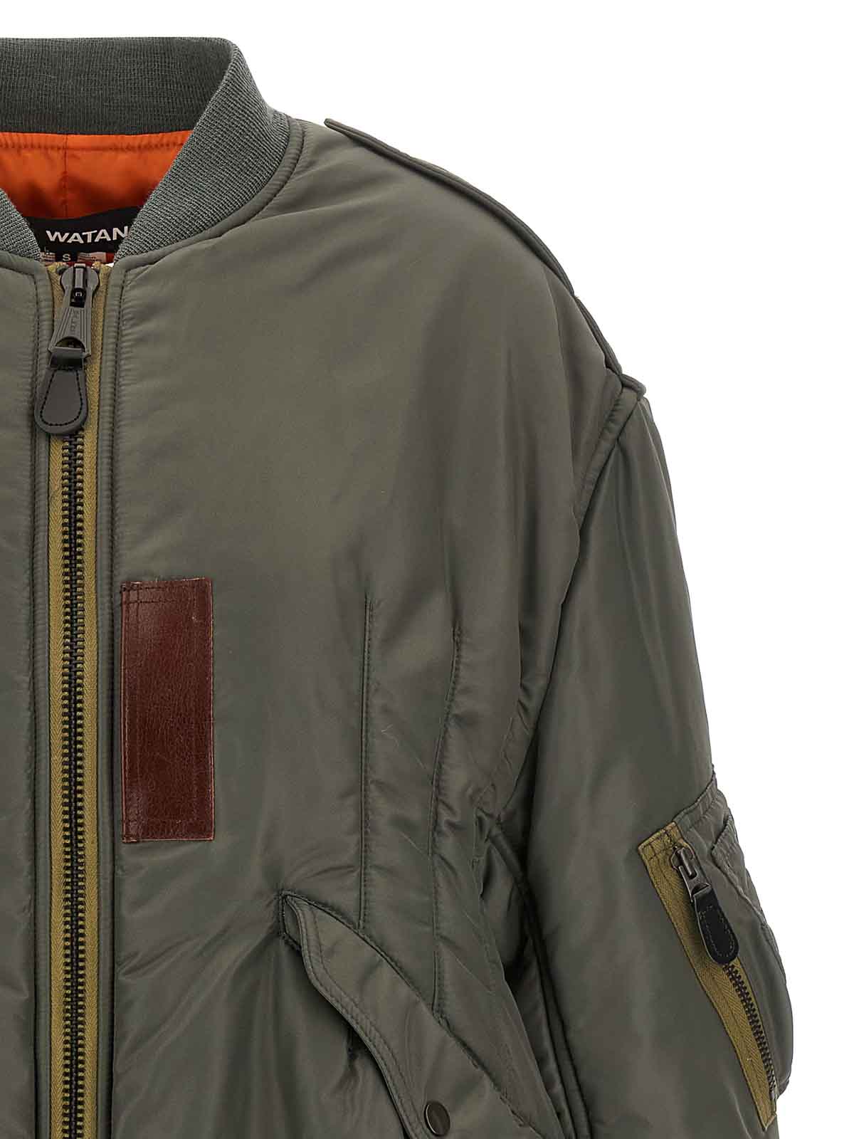 Junya Watanabe Zippered Long-sleeved Casual Jacket In Green