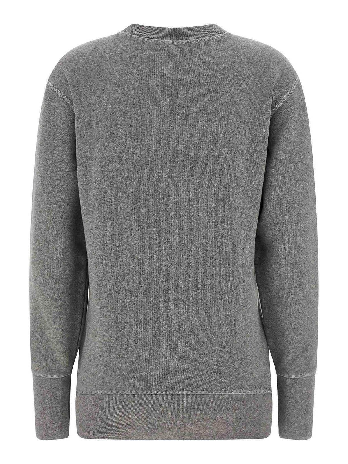 Apc Ny Sweatshirt Gray In Gray