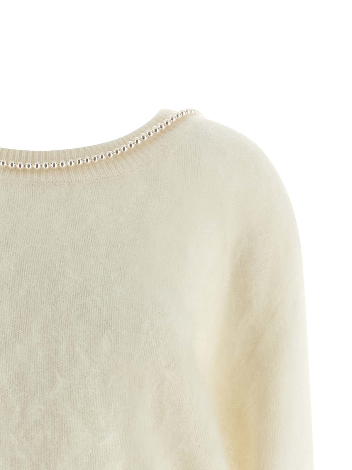 Bernadette White Solne Sweater In Neutral