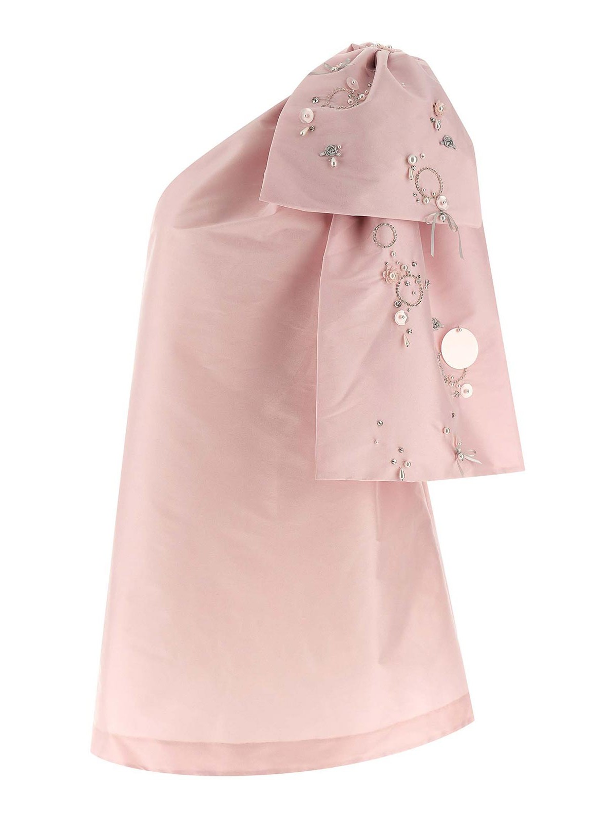 Bernadette Light Pink Winnie Mini Dress In Pink