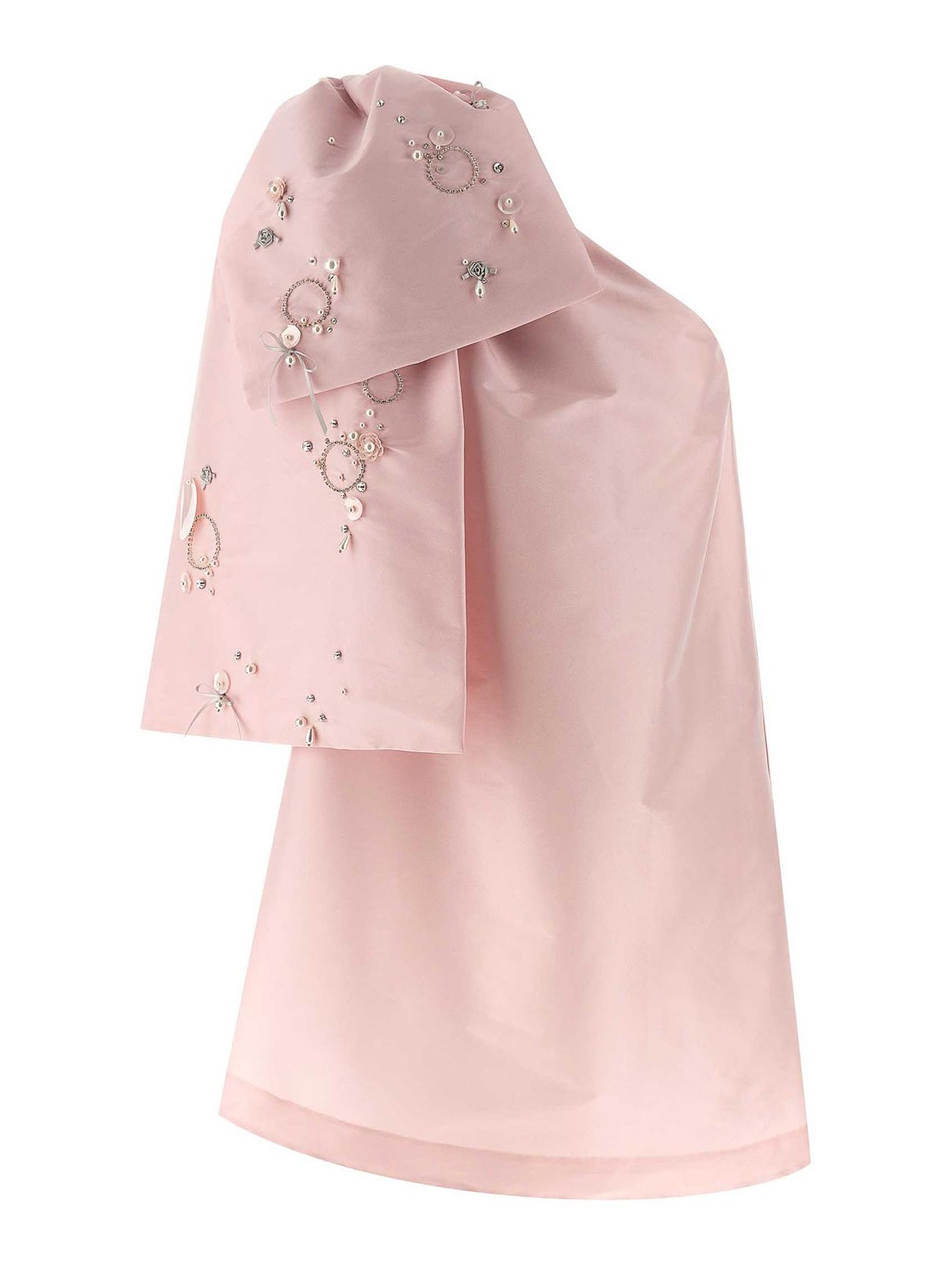 Bernadette Light Pink Winnie Mini Dress In Pink