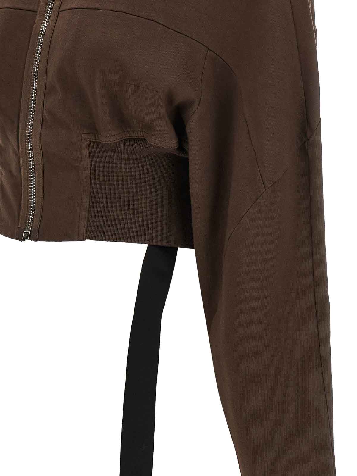 Drkshdw Collage Gimp Hoodie In Brown