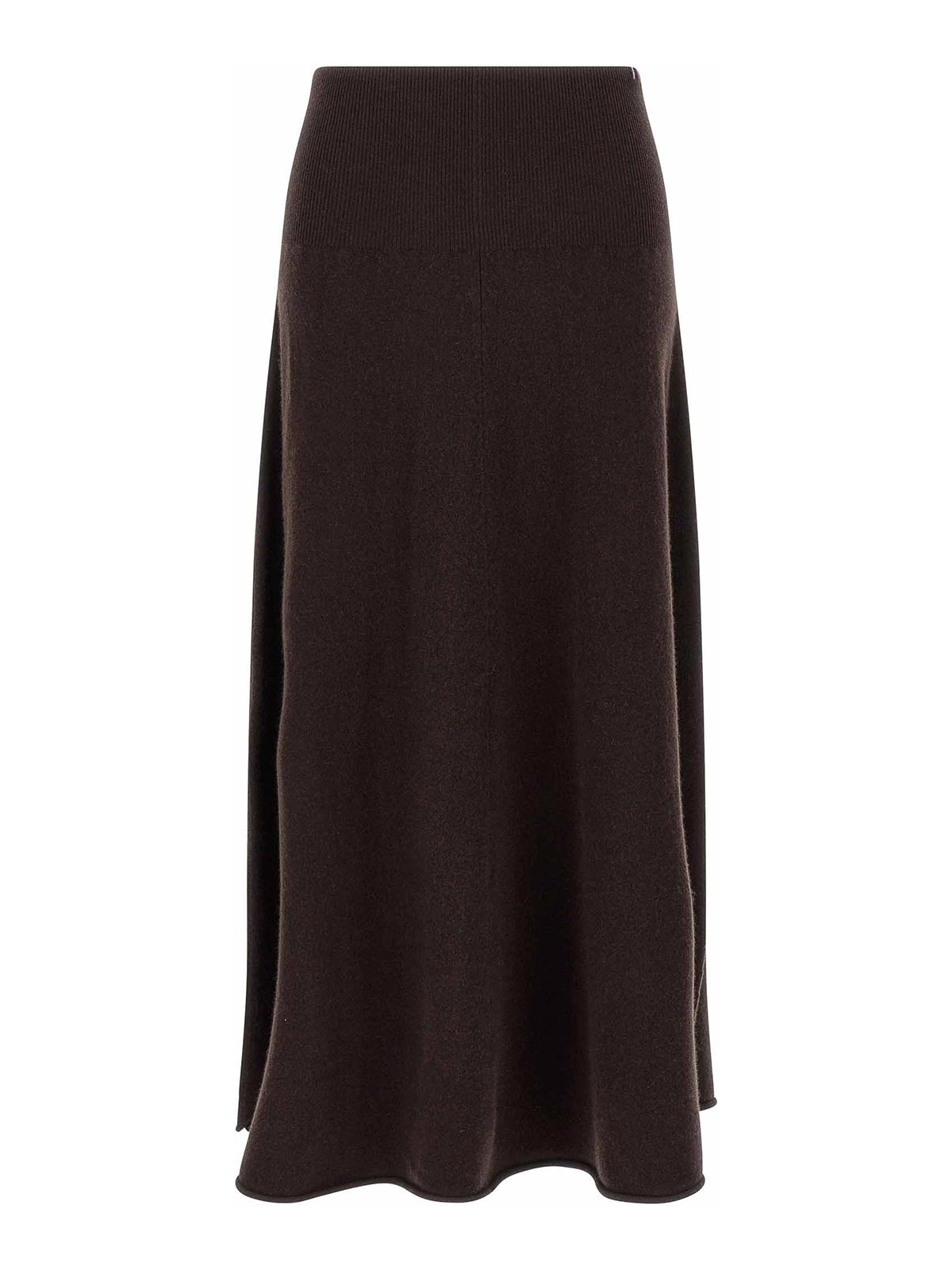 Extreme Cashmere N388 Ease Skirt In Brown