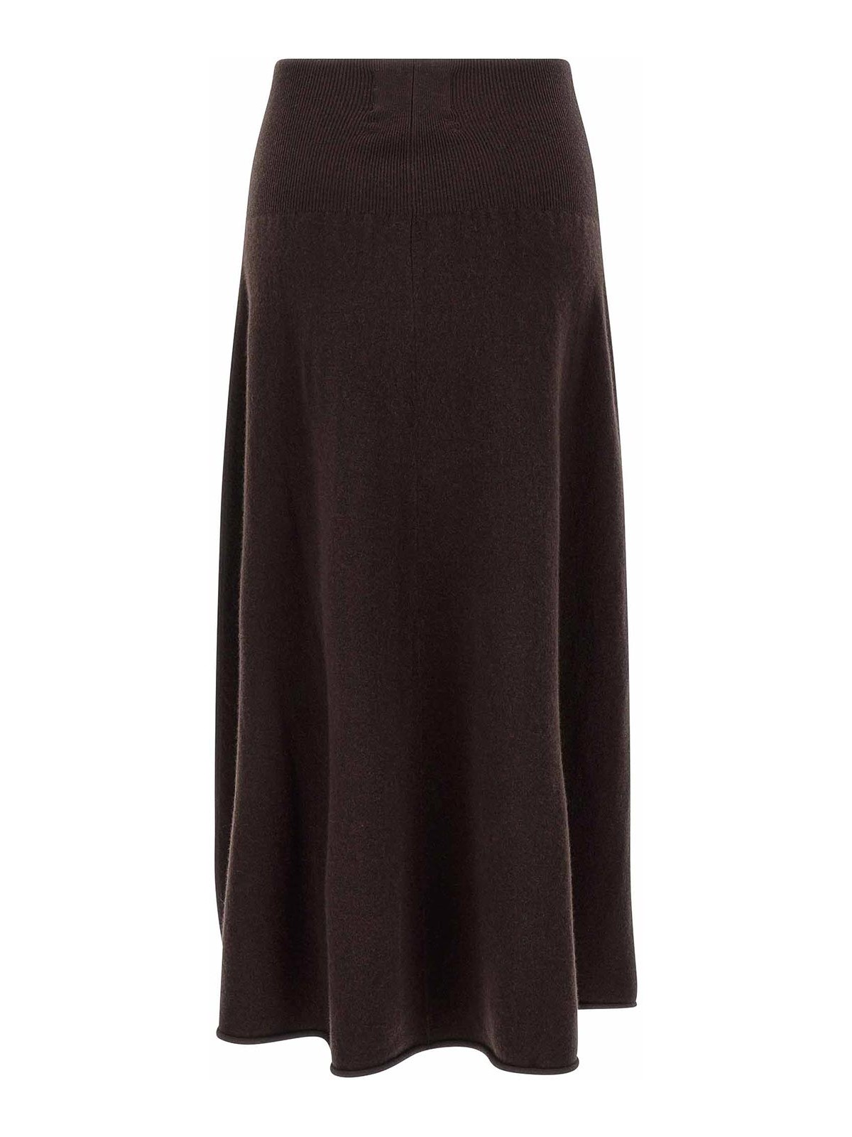Extreme Cashmere N388 Ease Skirt In Brown