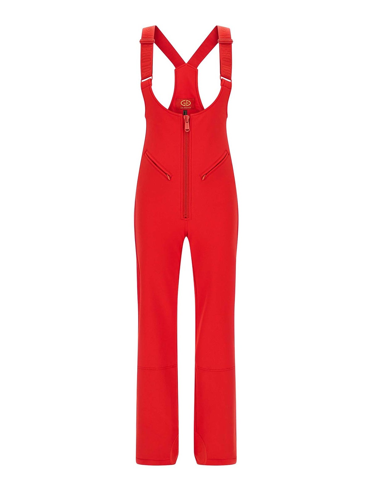 Goldbergh Phoebe Zip-up Ski Overalls In Red