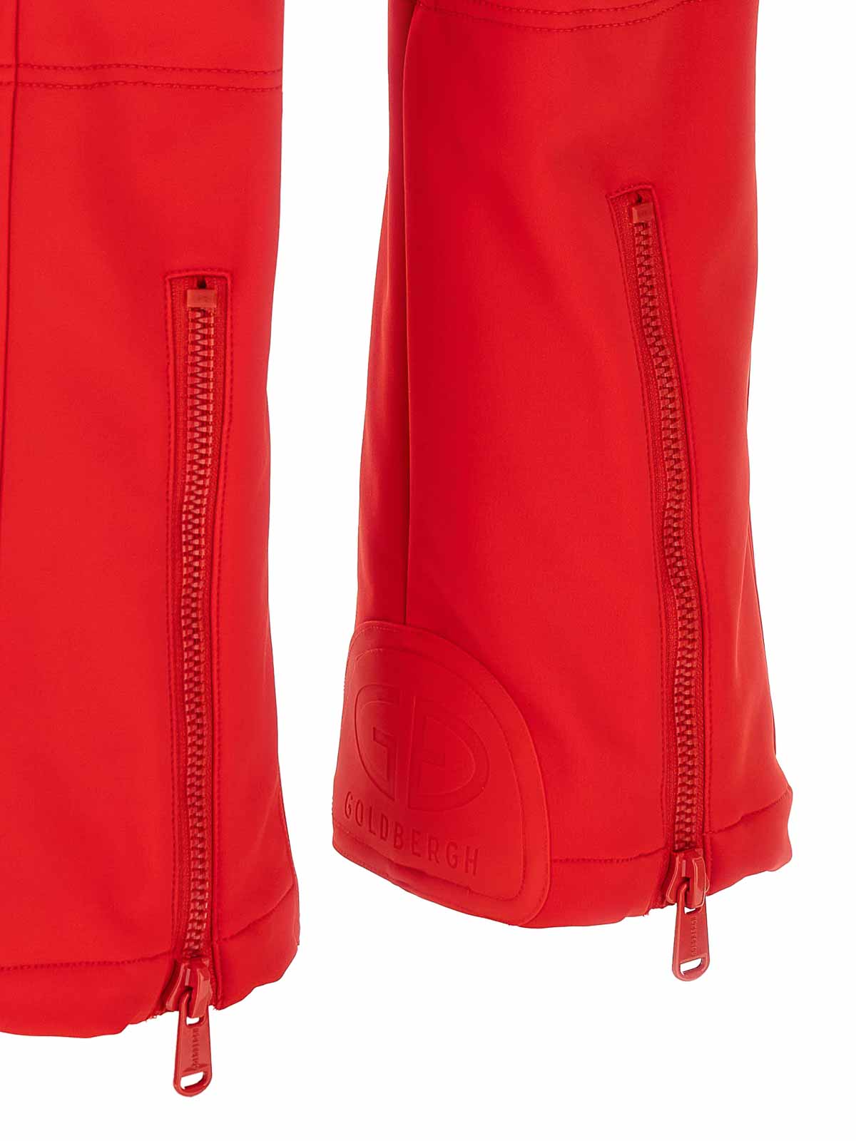 Goldbergh Phoebe Zip-up Ski Overalls In Red