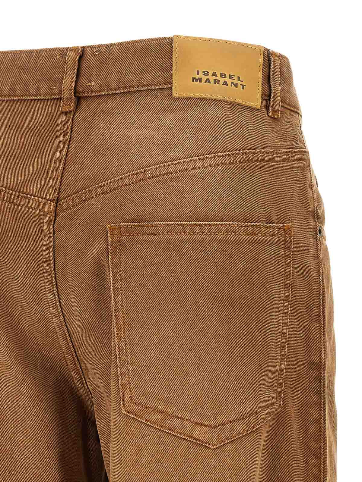 Isabel Marant Rodayna Jeans In Brown