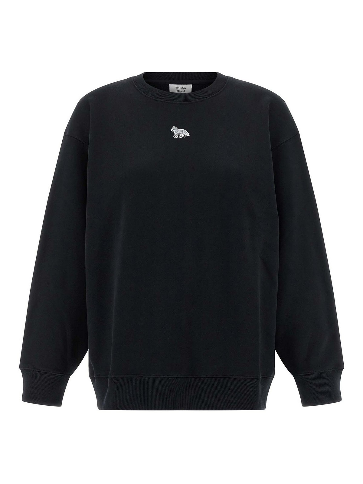 Maison Kitsuné Sweatshirt In Black
