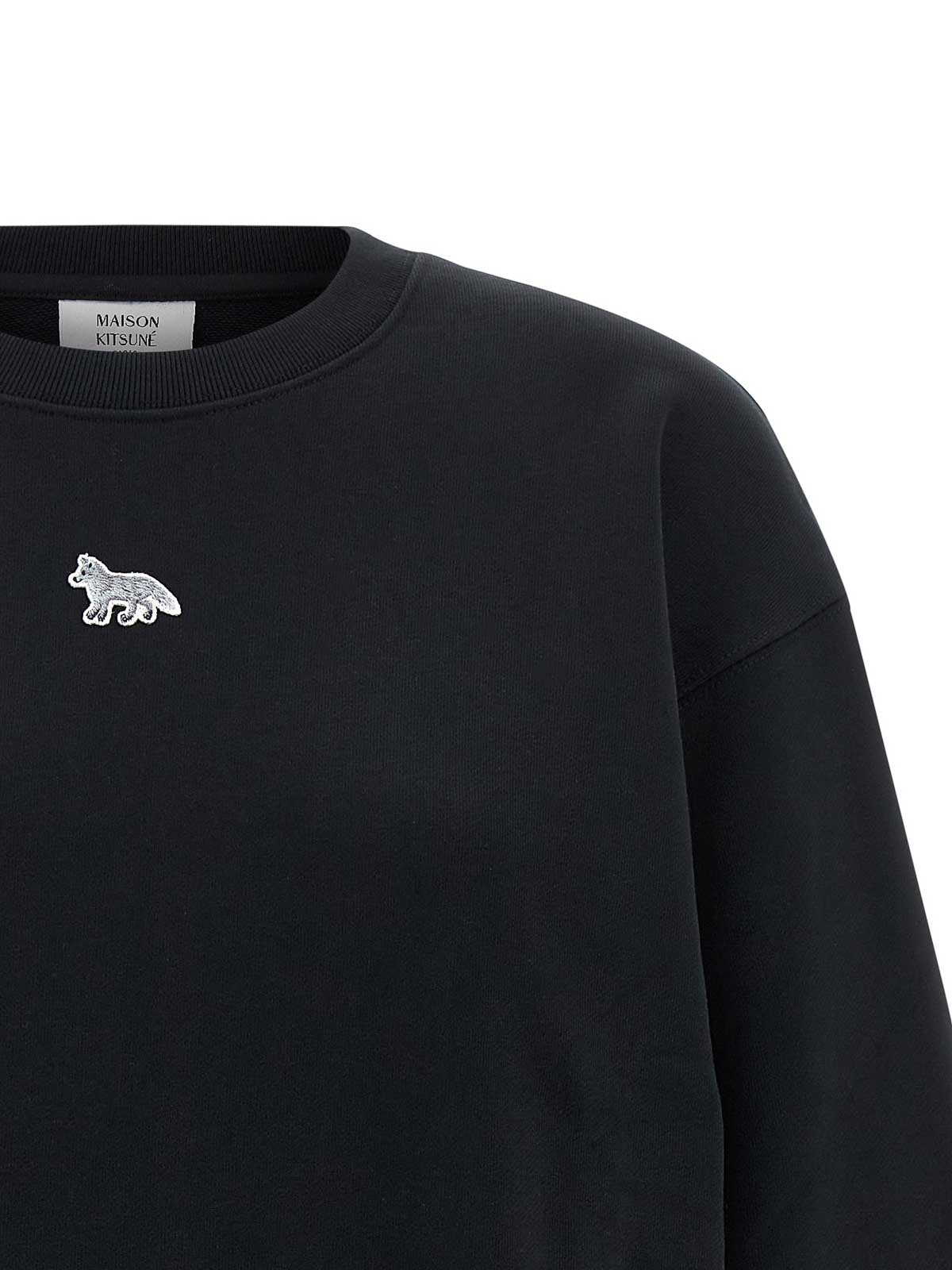 Maison Kitsuné Sweatshirt In Black