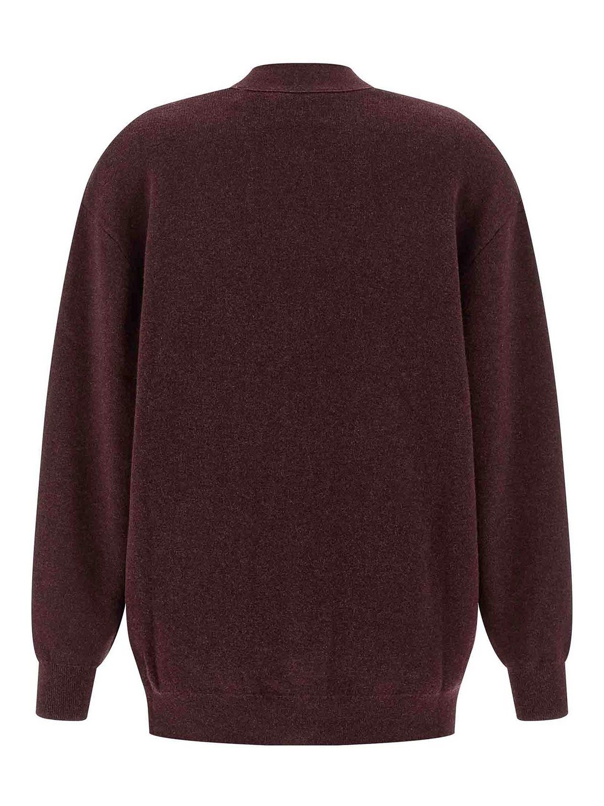 Isabel Marant Étoile Norton Cardigan In Burgundy