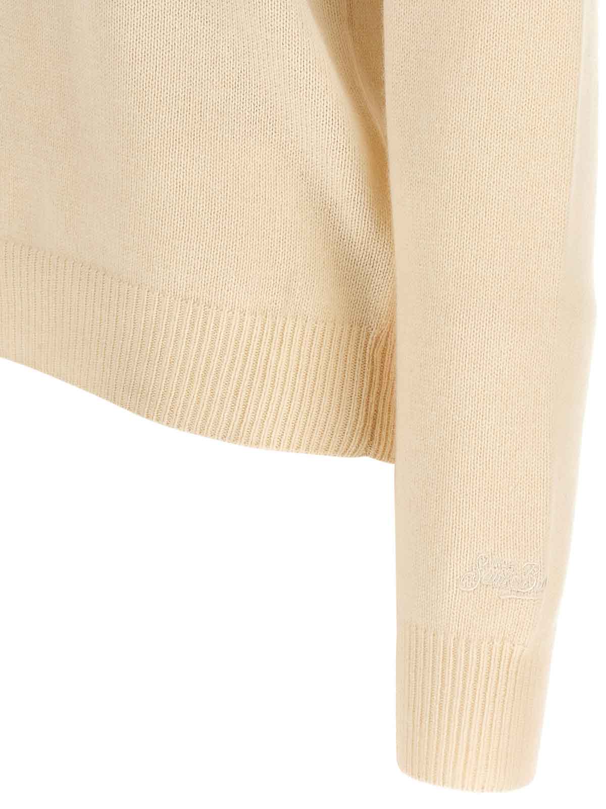 Mc2 Saint Barth New Queen Sweater In Neutral
