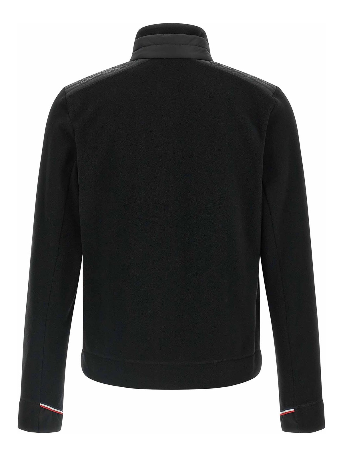Moncler Rainwear Insert Sweatshirt In Black