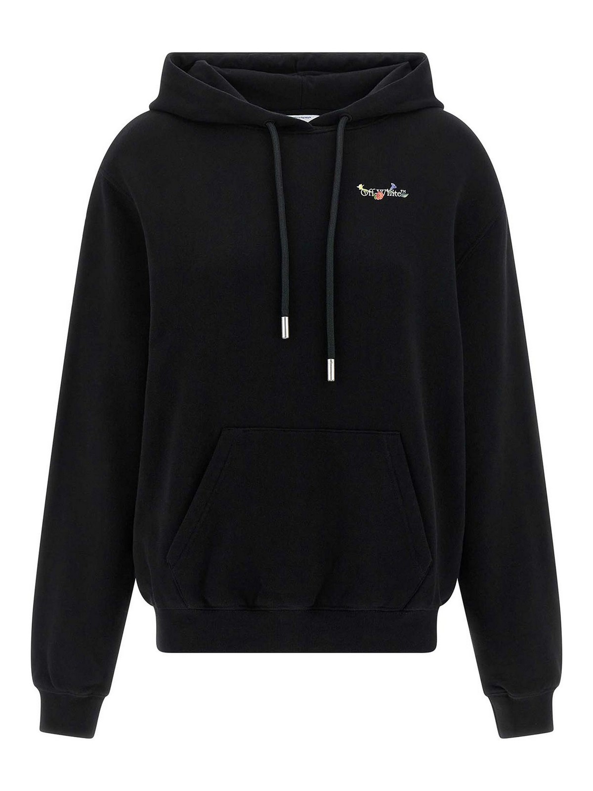 Off-white Hoodie In Black