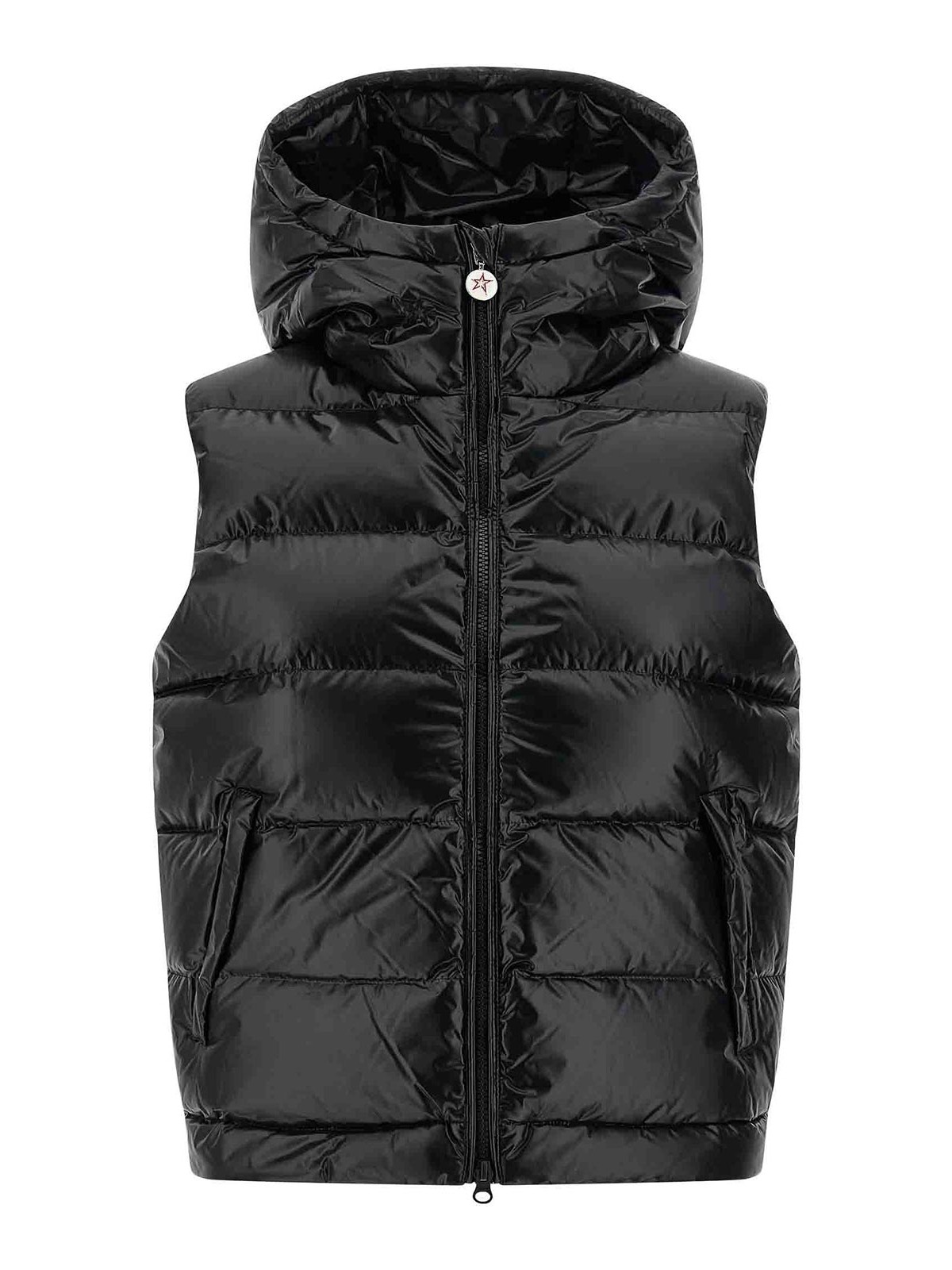 Perfect Moment Polar Flare Vest In Black