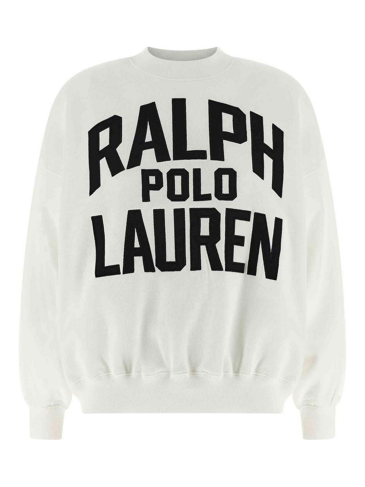 Polo Ralph Lauren Logo Embroidery Sweatshirt In White
