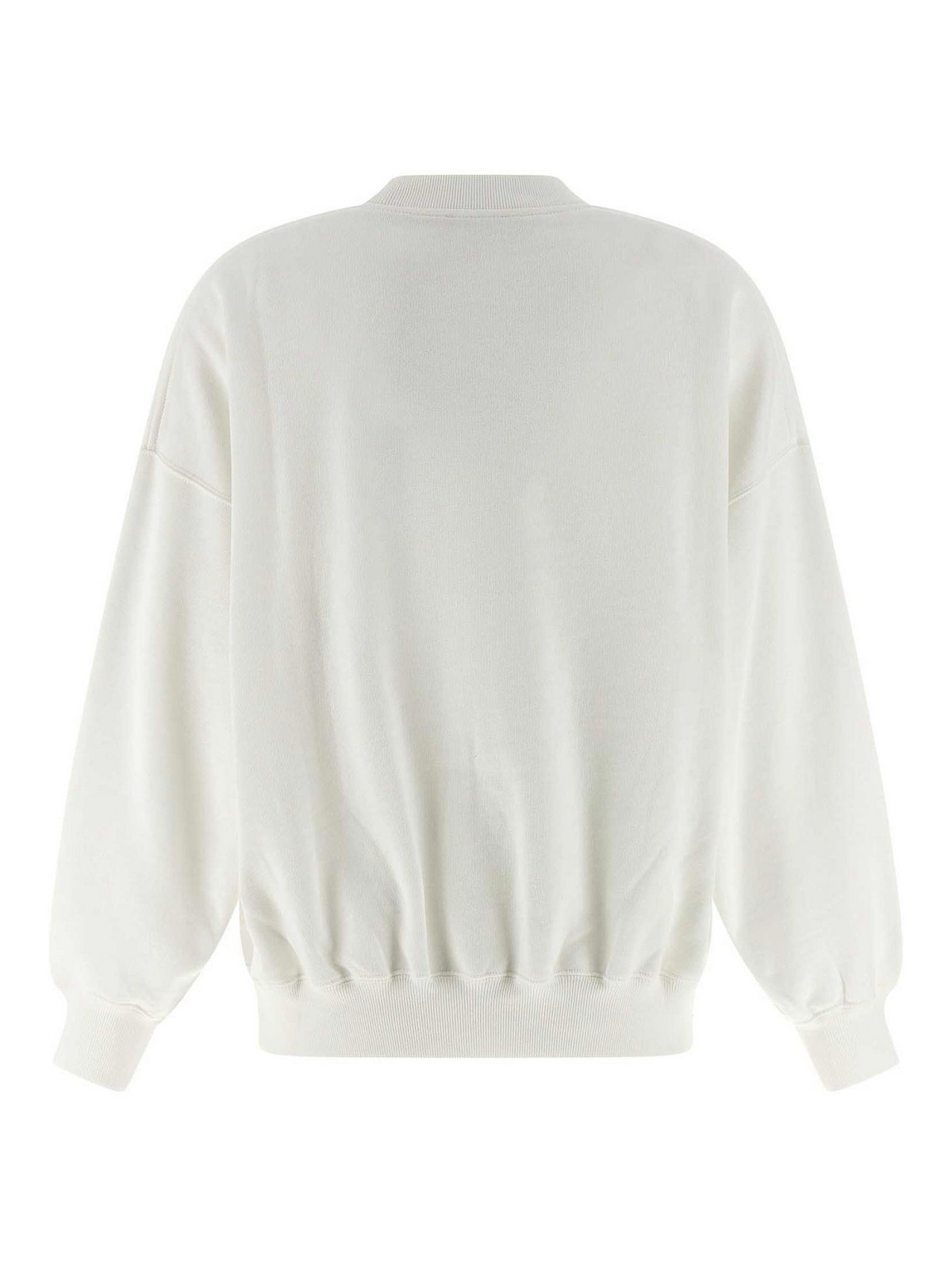 Polo Ralph Lauren Logo Embroidery Sweatshirt In White