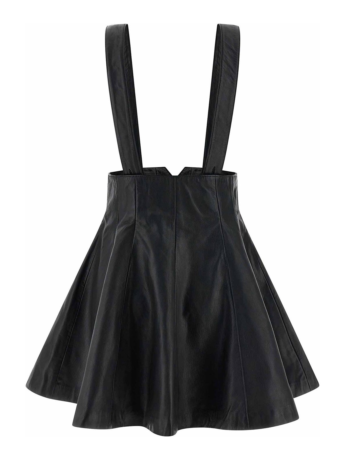 Rotate Birger Christensen Suspender Skirt In Black