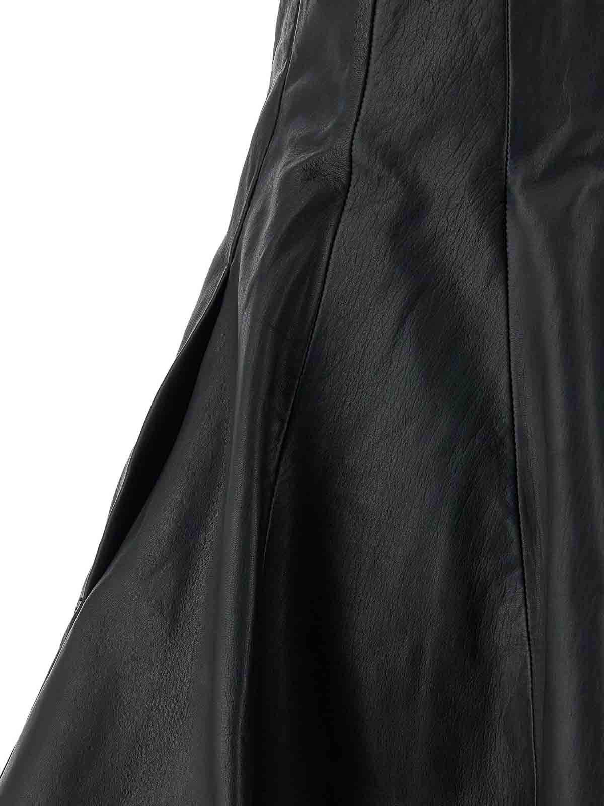 Rotate Birger Christensen Suspender Skirt In Black