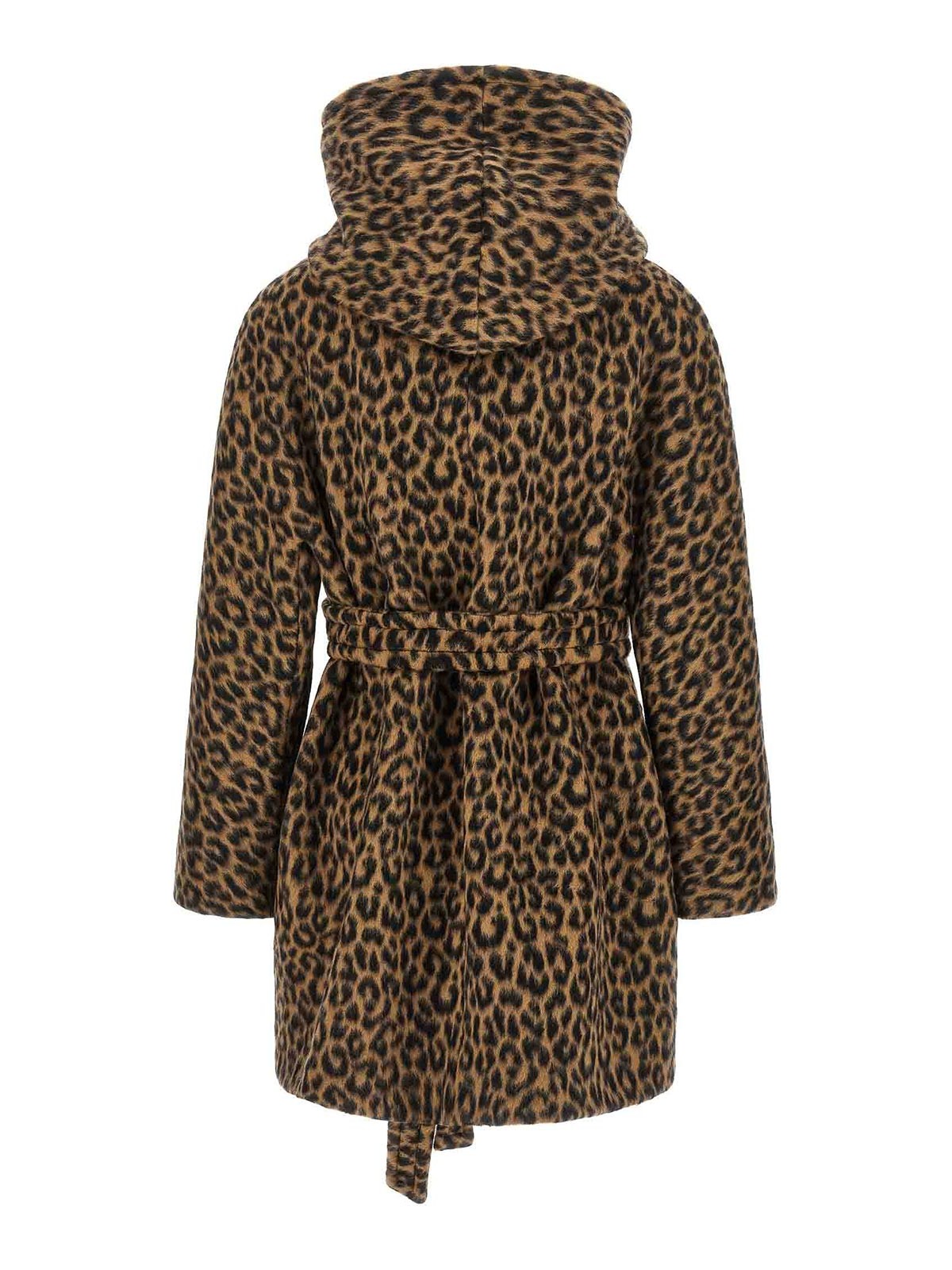 Tagliatore Jilly Coat In Animal Print