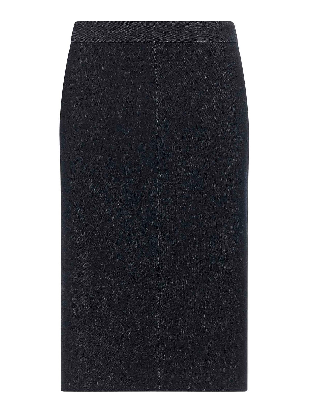 Tom Ford Denim Skirt In Blue