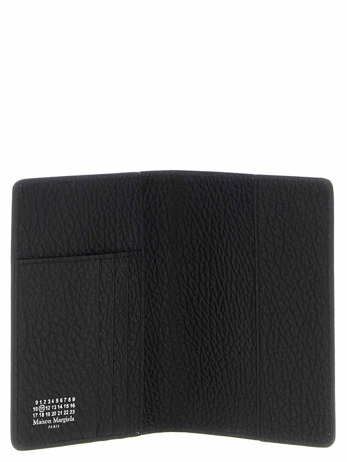 Maison Margiela Passport Holder In Black
