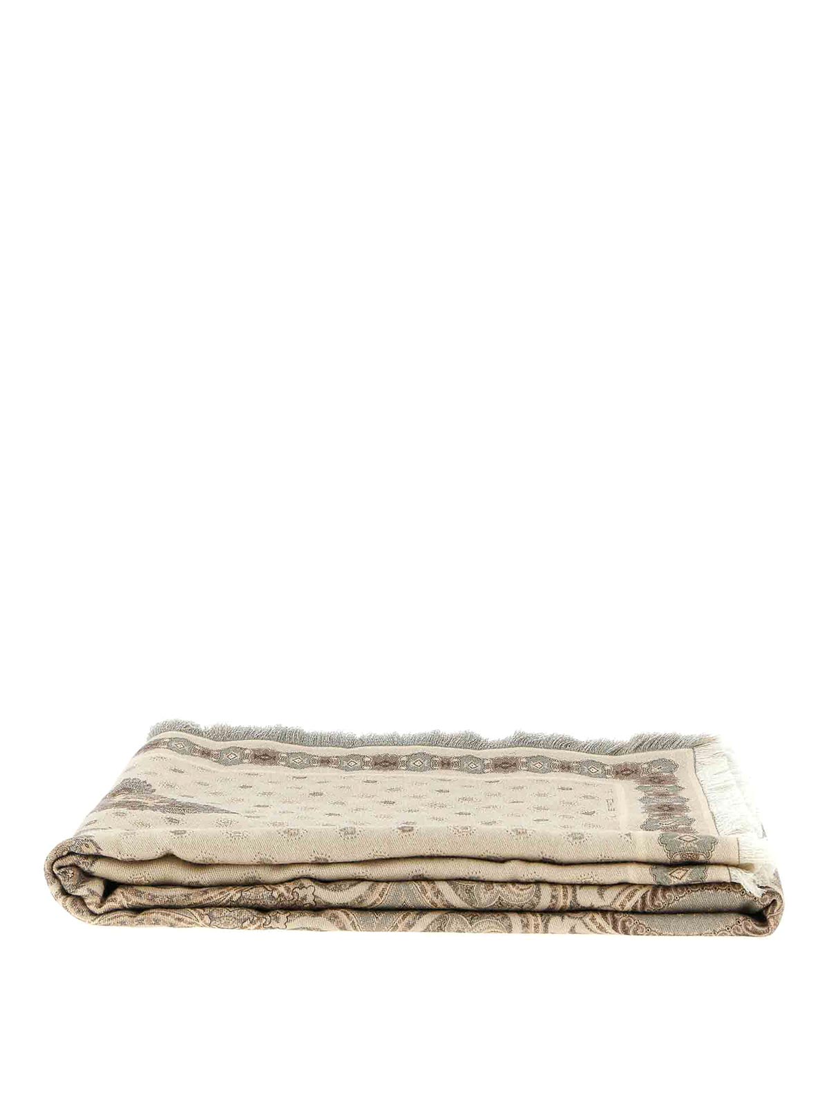 Etro Wool Plaid In Multi